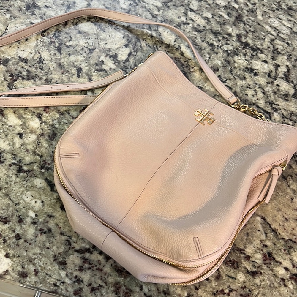 Tory Burch light pink crossbody